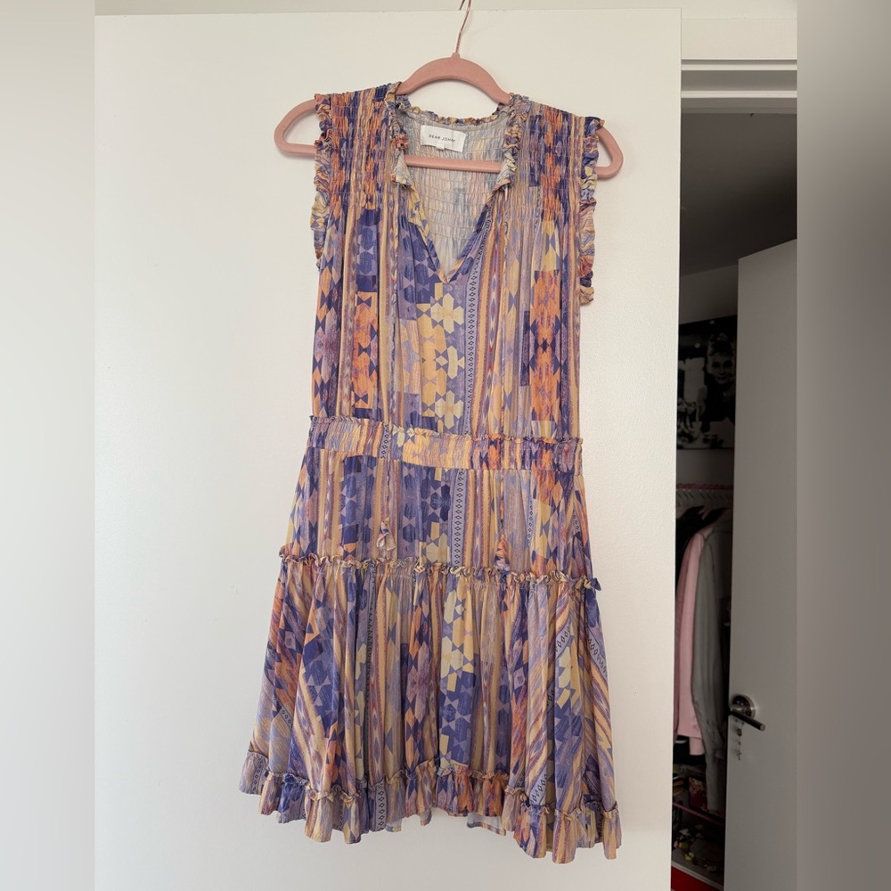 Colorful Dear John Novelty Dress